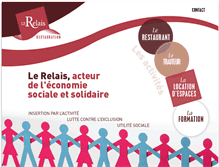 Tablet Screenshot of lerelaisrestauration.com